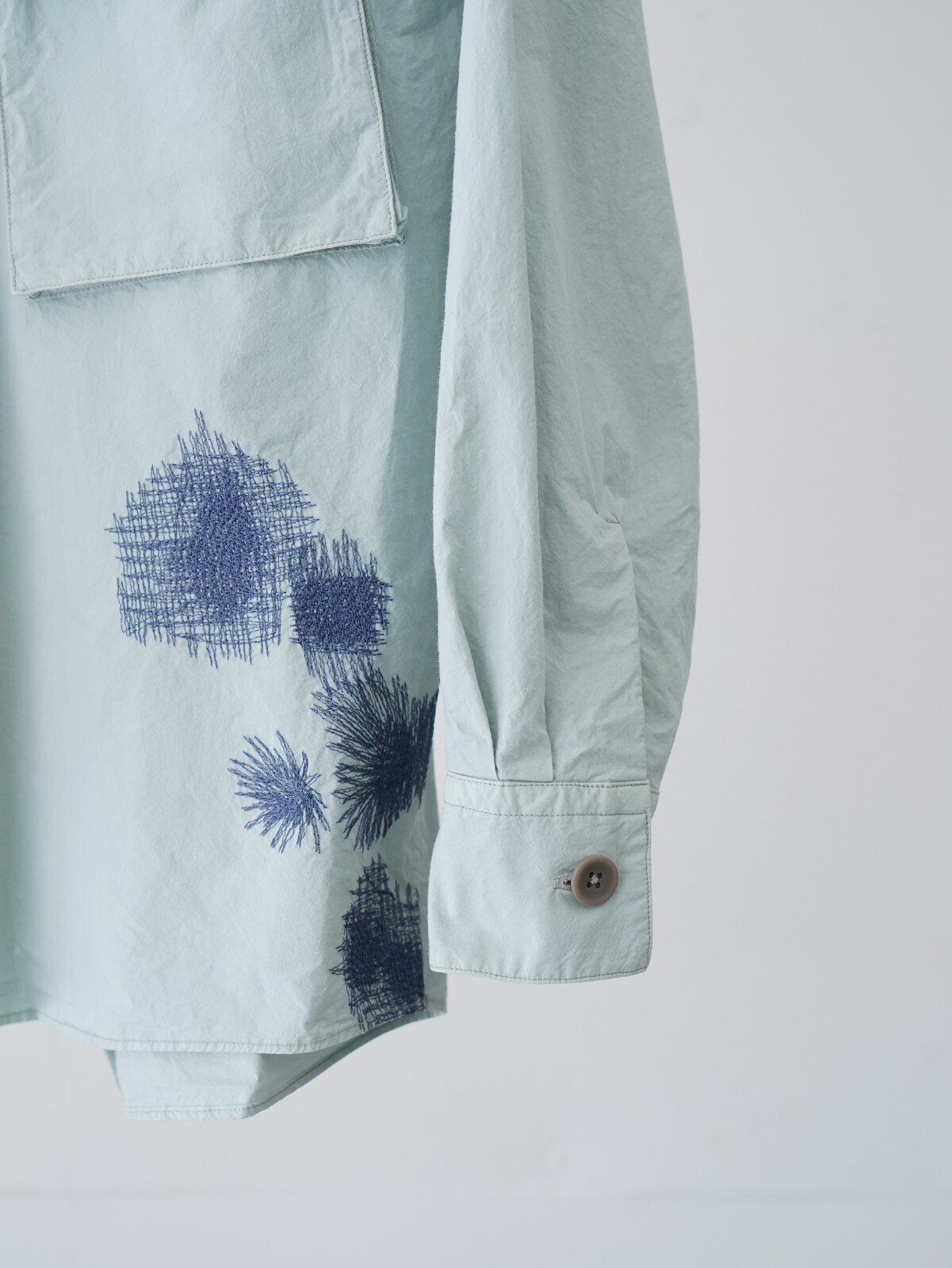 ヨーク メンズ エンブロイダリーユーティリティシャツ 画像40