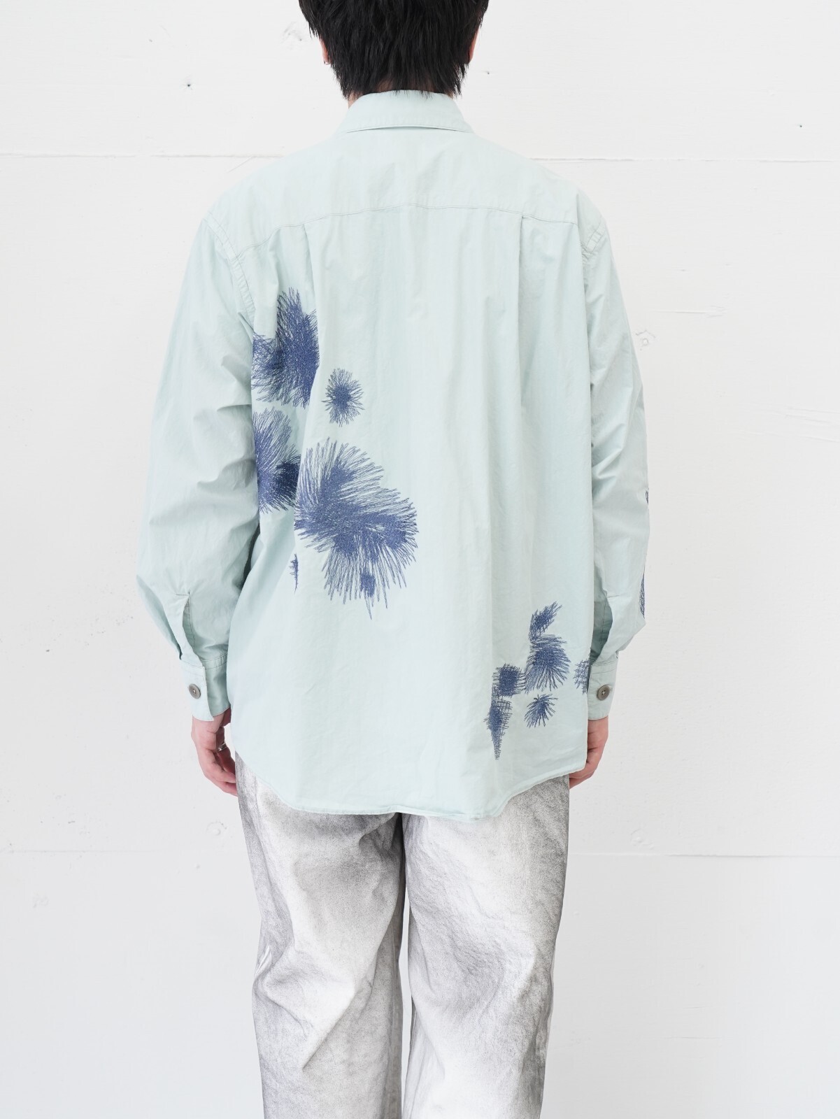 ヨーク メンズ エンブロイダリーユーティリティシャツ 画像34