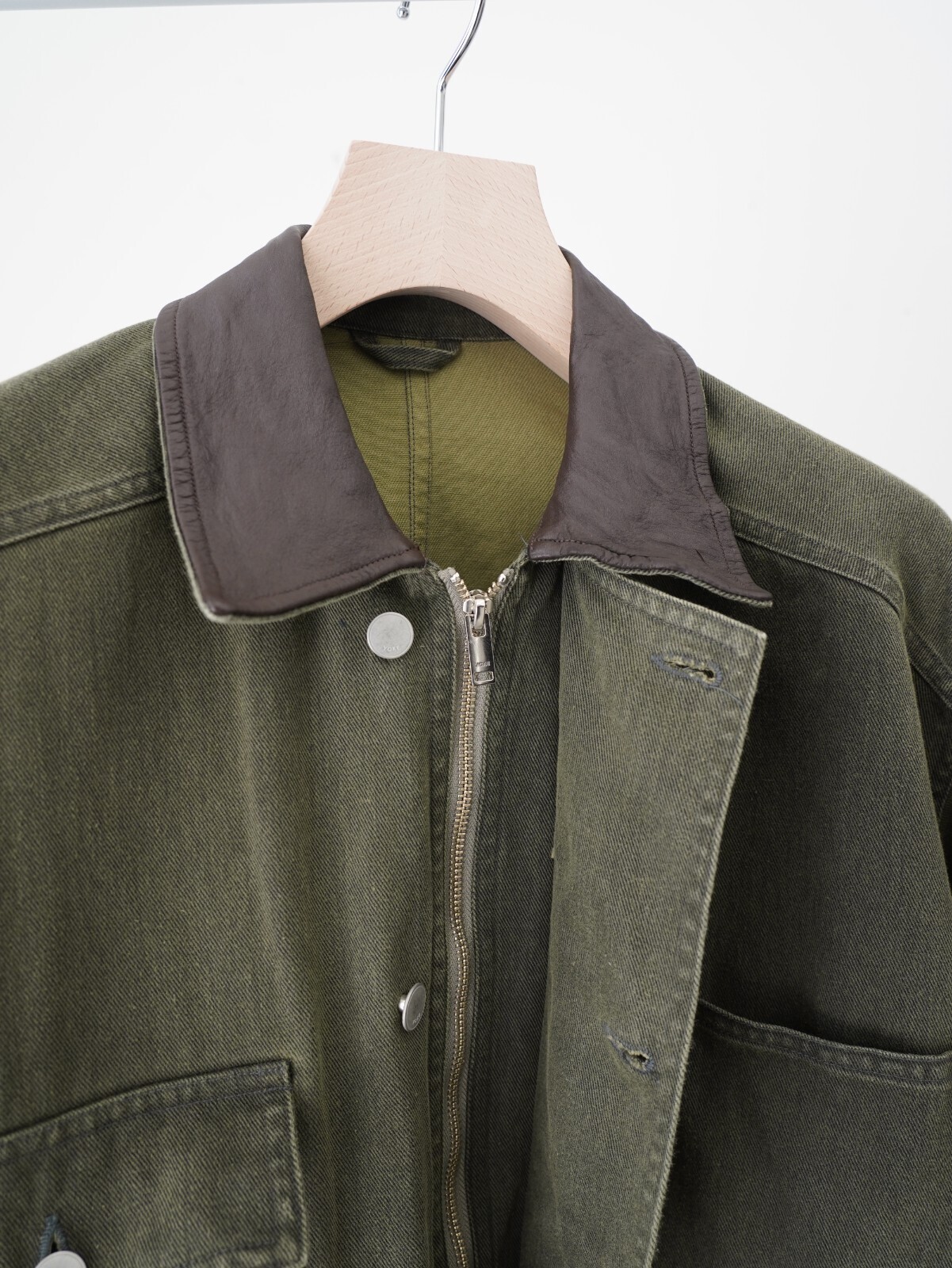 YOKE 男士 COTTON CUT-OFF COVERALL JACKET 圖片28