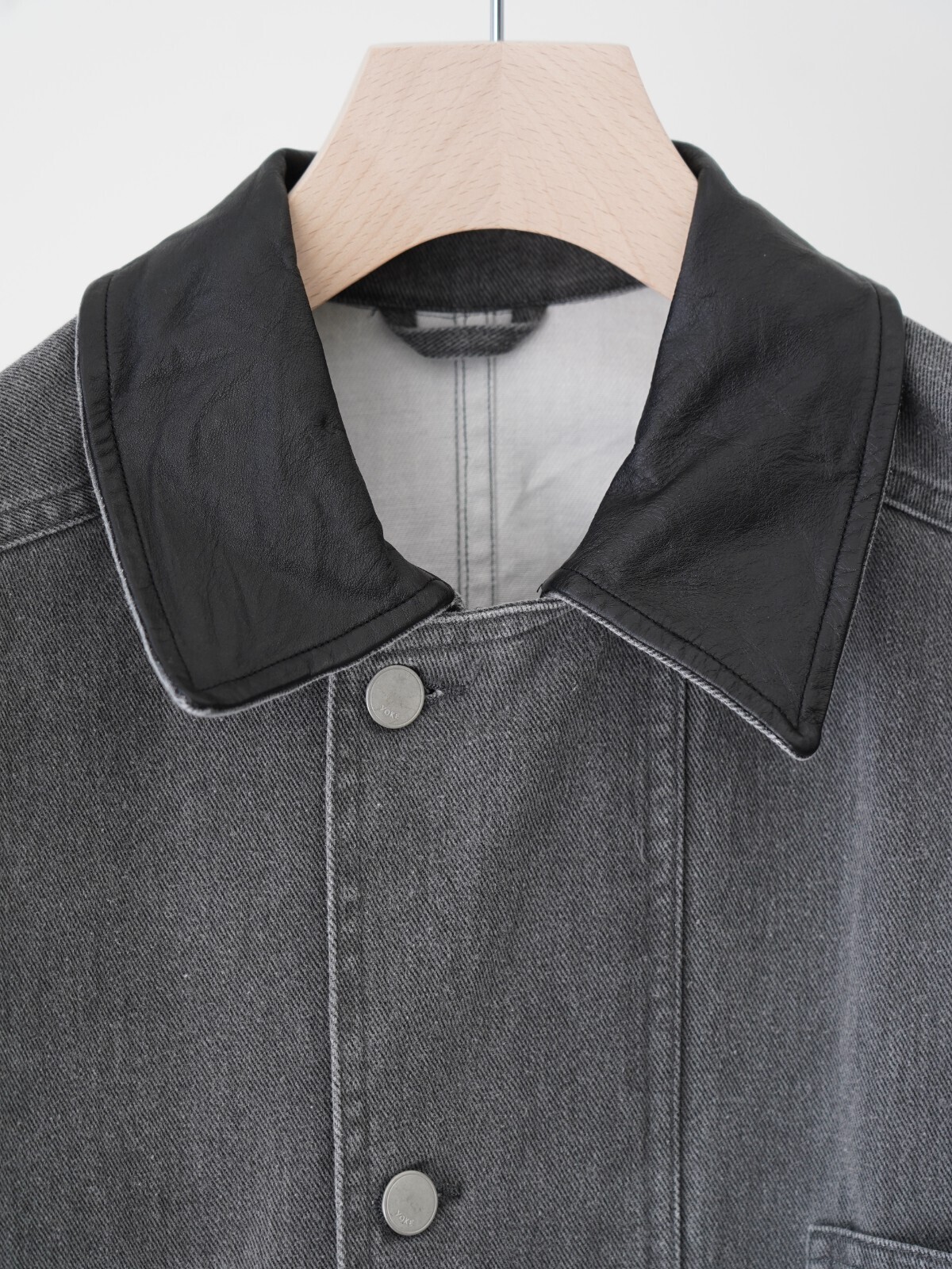 YOKE 男士 COTTON CUT-OFF COVERALL JACKET 圖片9