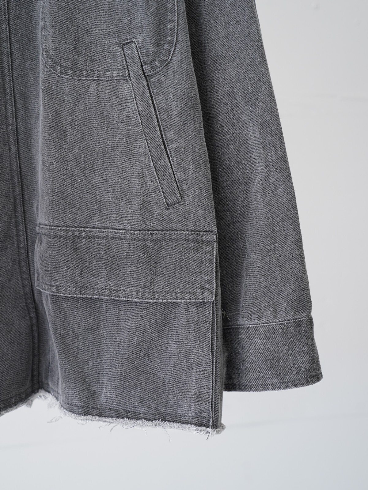 YOKE 男士 COTTON CUT-OFF COVERALL JACKET 圖片10