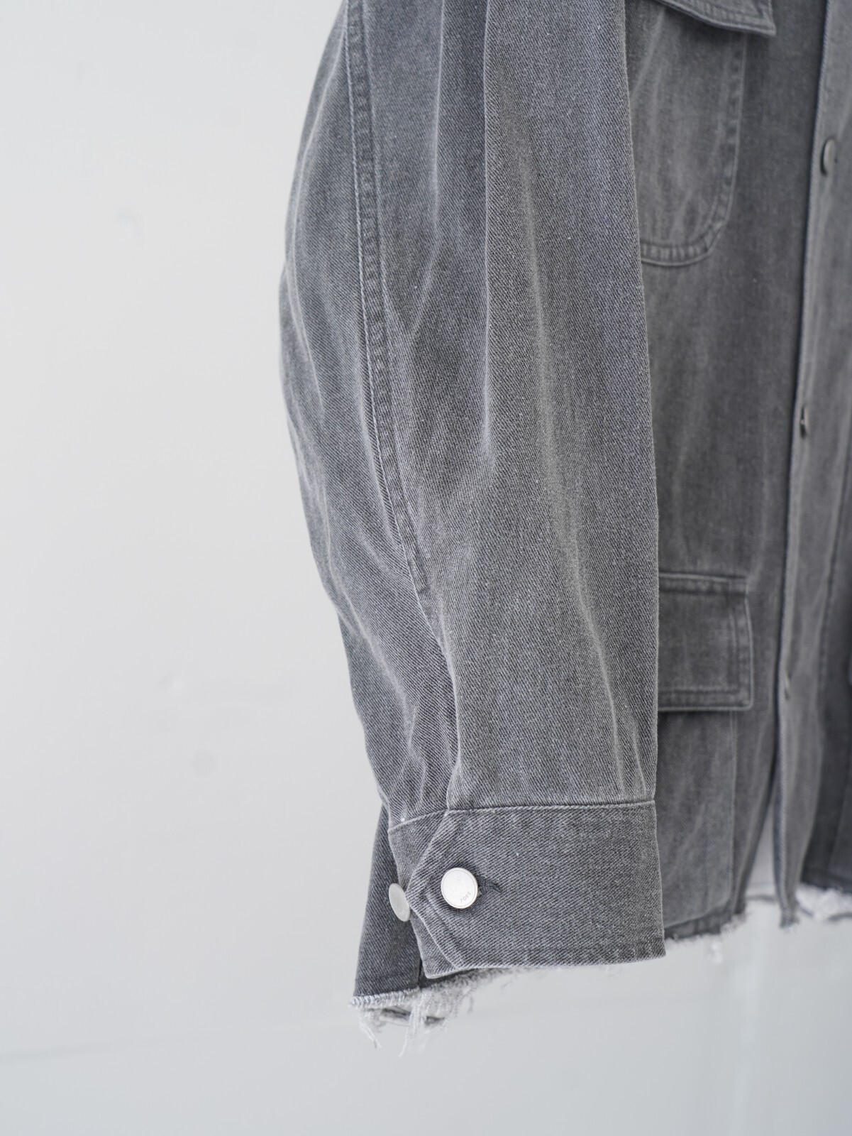 YOKE 男士 COTTON CUT-OFF COVERALL JACKET 圖片11