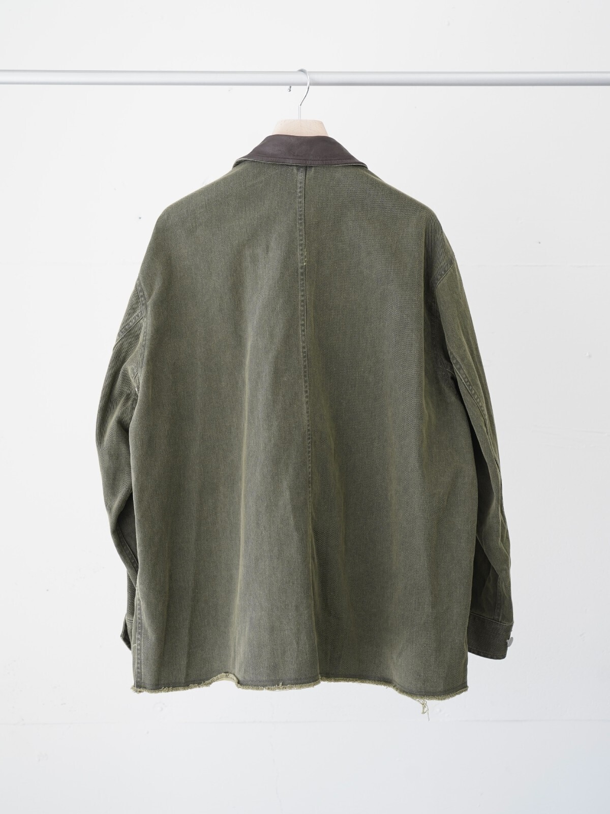 YOKE 男士 COTTON CUT-OFF COVERALL JACKET 圖片22