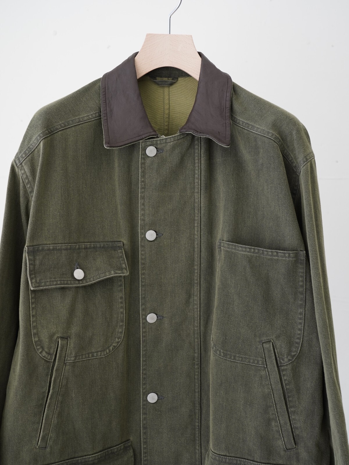 YOKE 男士 COTTON CUT-OFF COVERALL JACKET 圖片23