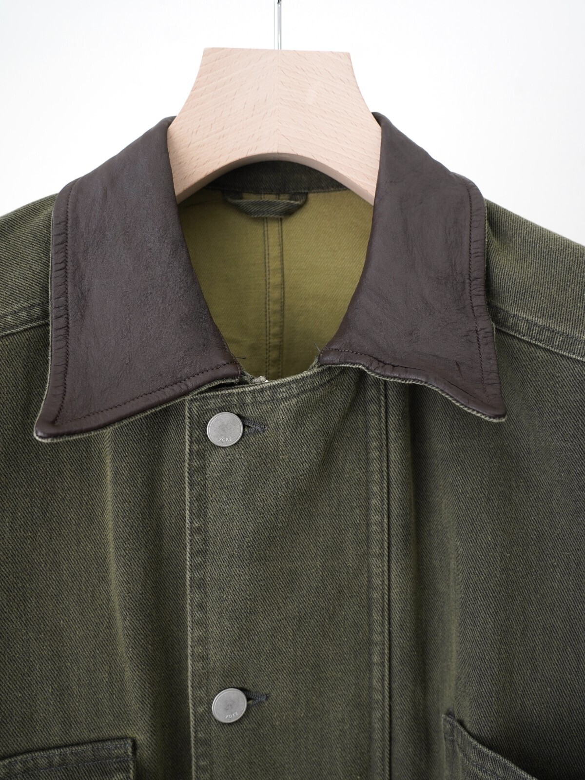 YOKE 男士 COTTON CUT-OFF COVERALL JACKET 圖片24