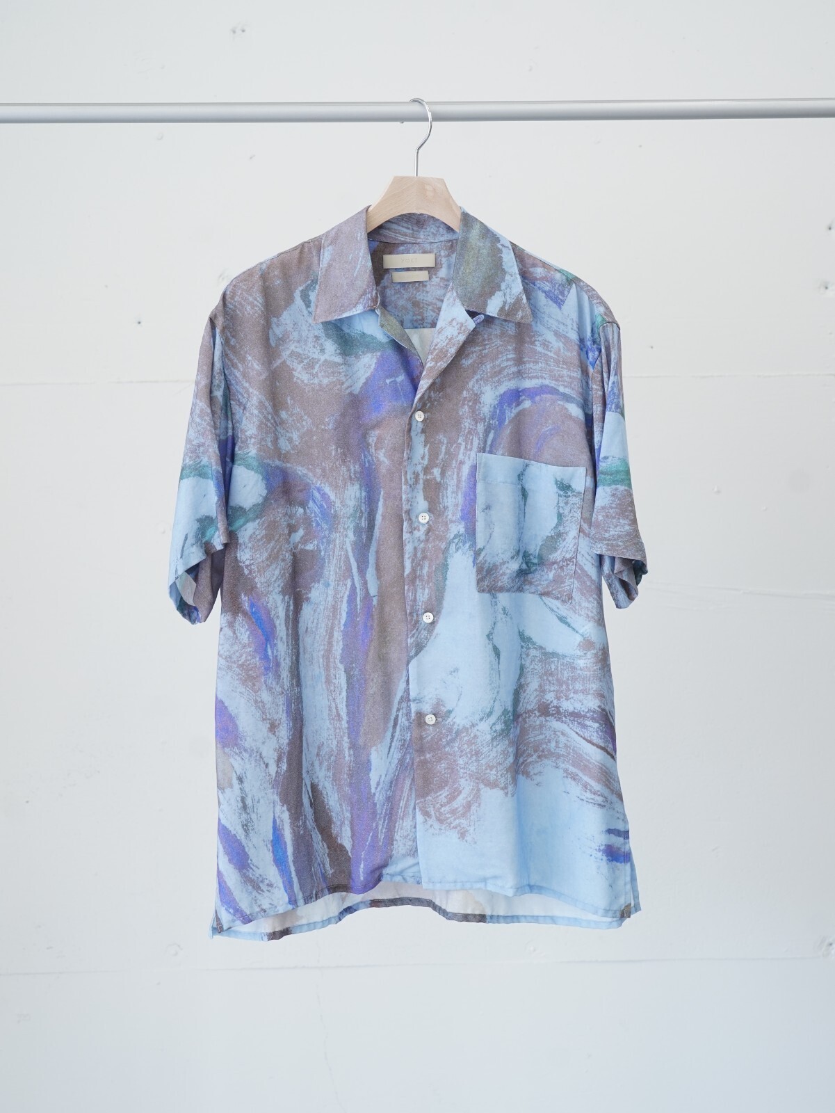 YOKE 女士 & 男士 FLOWER PRINTED OPEN COLLAR SHIRT 圖片6