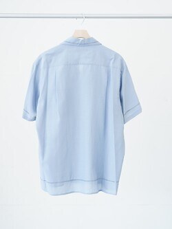 YOKE WOMENS & MENS EMBROIDERY OPEN COLLAR SHIRT IMAGE14