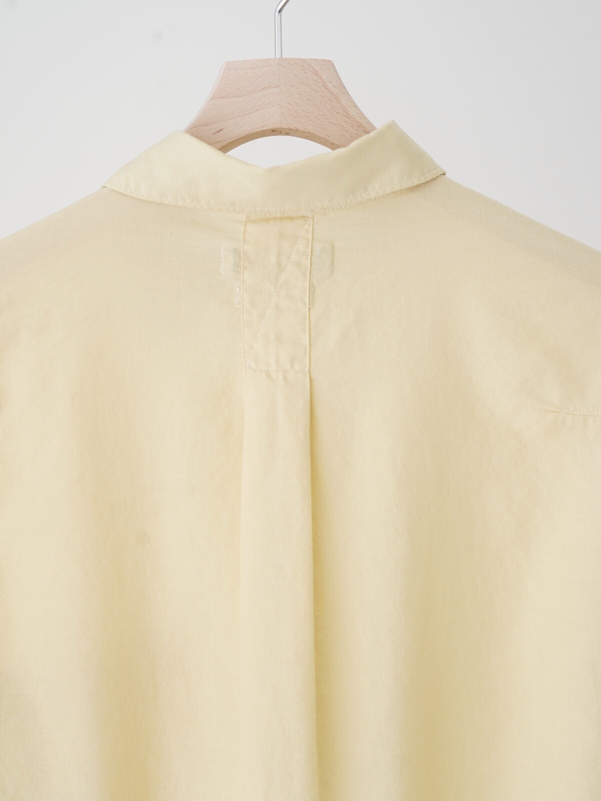 YOKE 女士 & 男士 GARMENT DYED COTTON SILK TWILL SHIRT 图片13