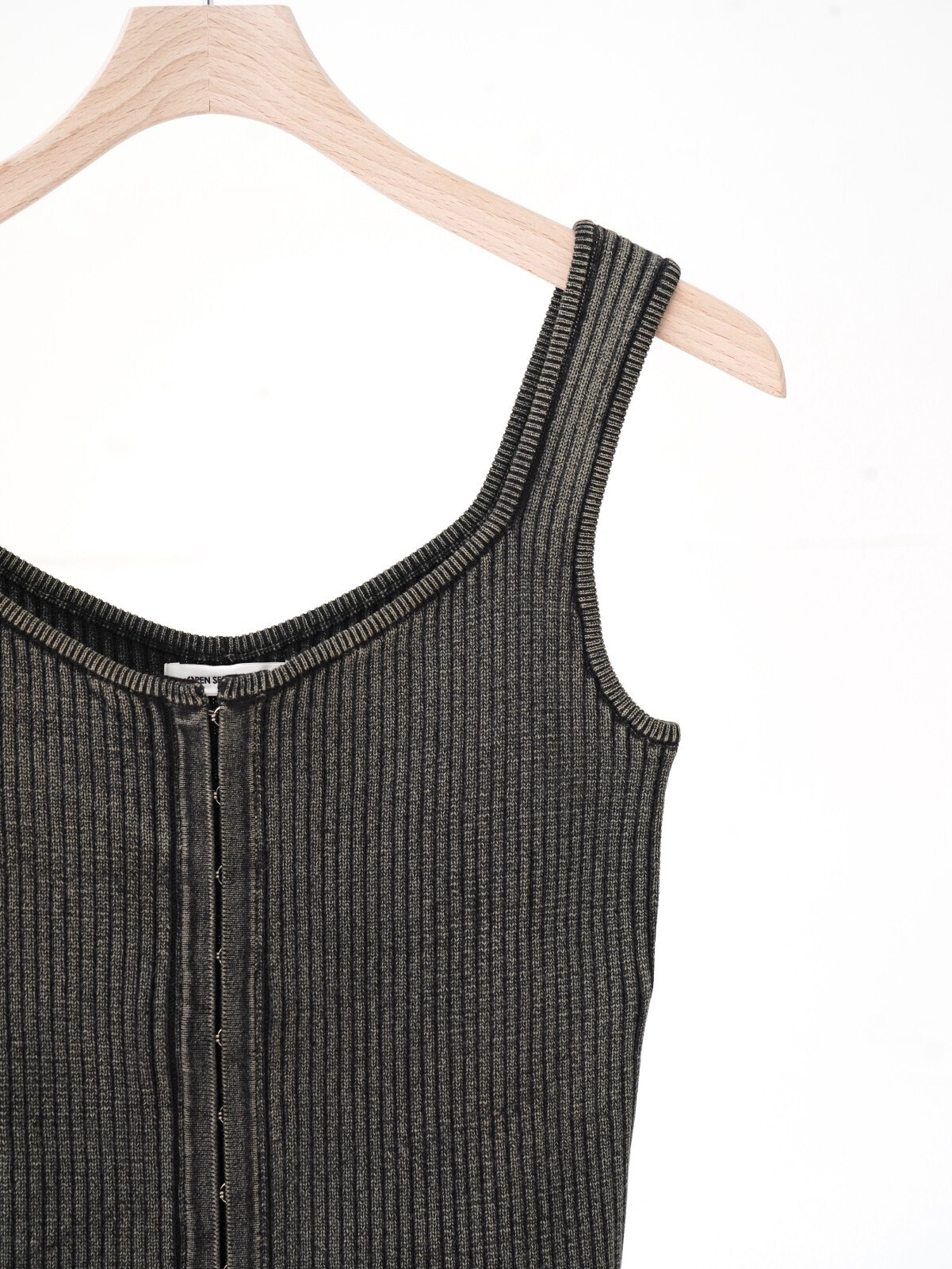 OPEN SESAME CLUB 女裝 washed knitcorset 圖片8