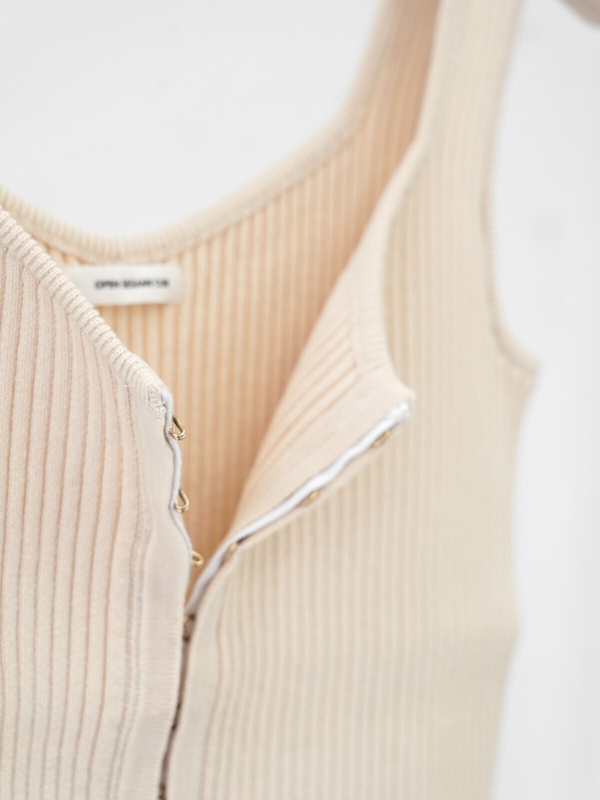 OPEN SESAME CLUB 女裝 washed knitcorset 圖片4