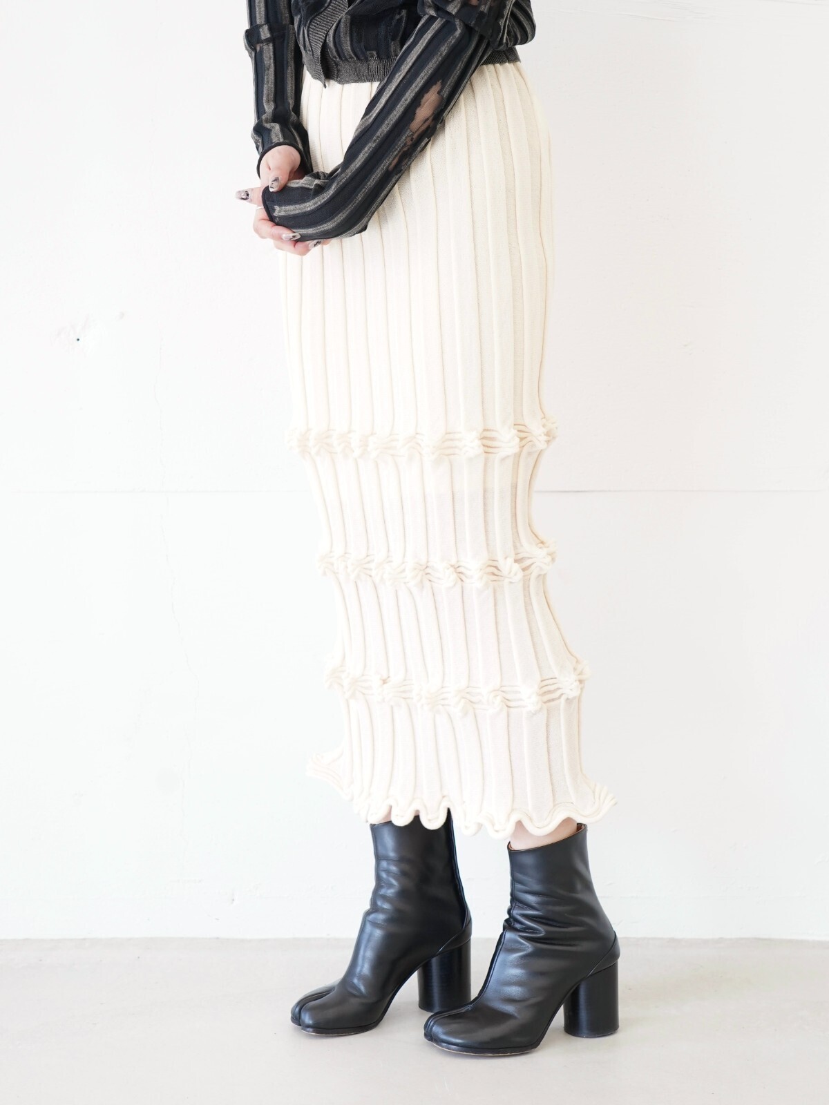 OPEN SESAME CLUB 女裝  flow skirt 圖片2