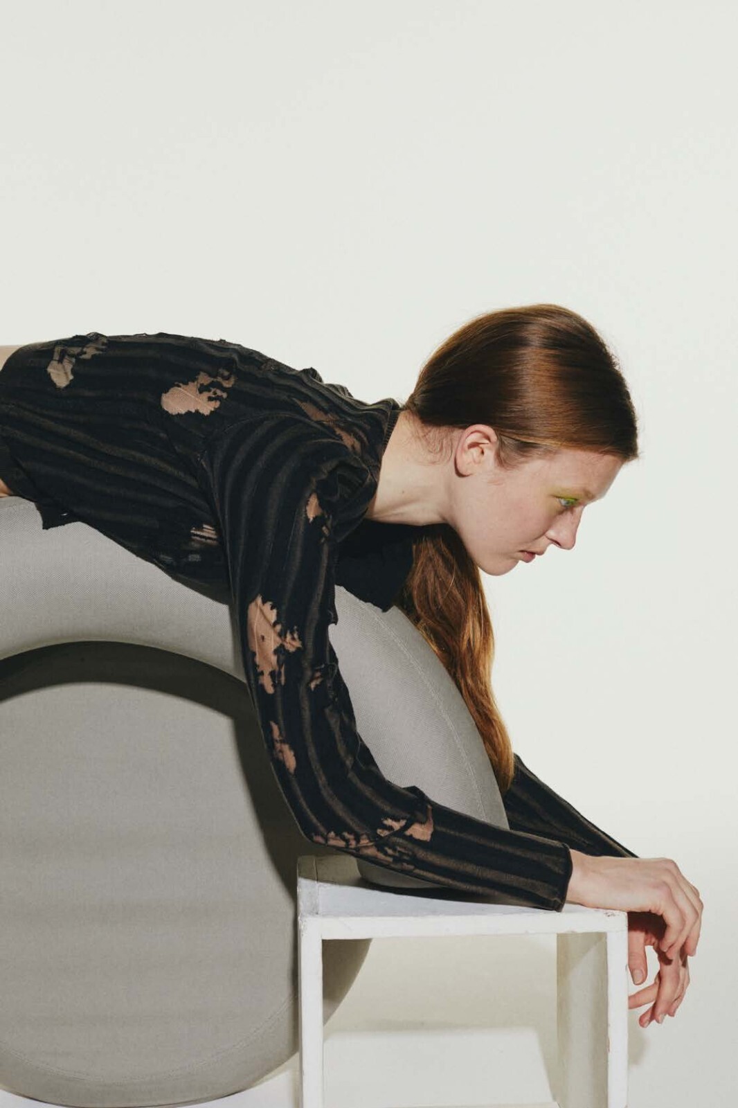 オープン セサミ クラブ レディース シアーリップドガーディガン 画像12