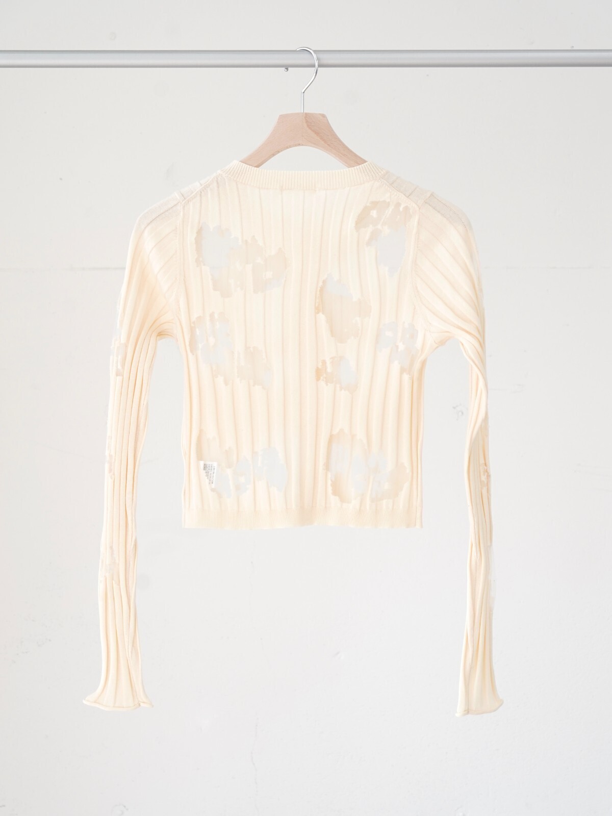 オープン セサミ クラブ レディース シアーリップドガーディガン 画像14