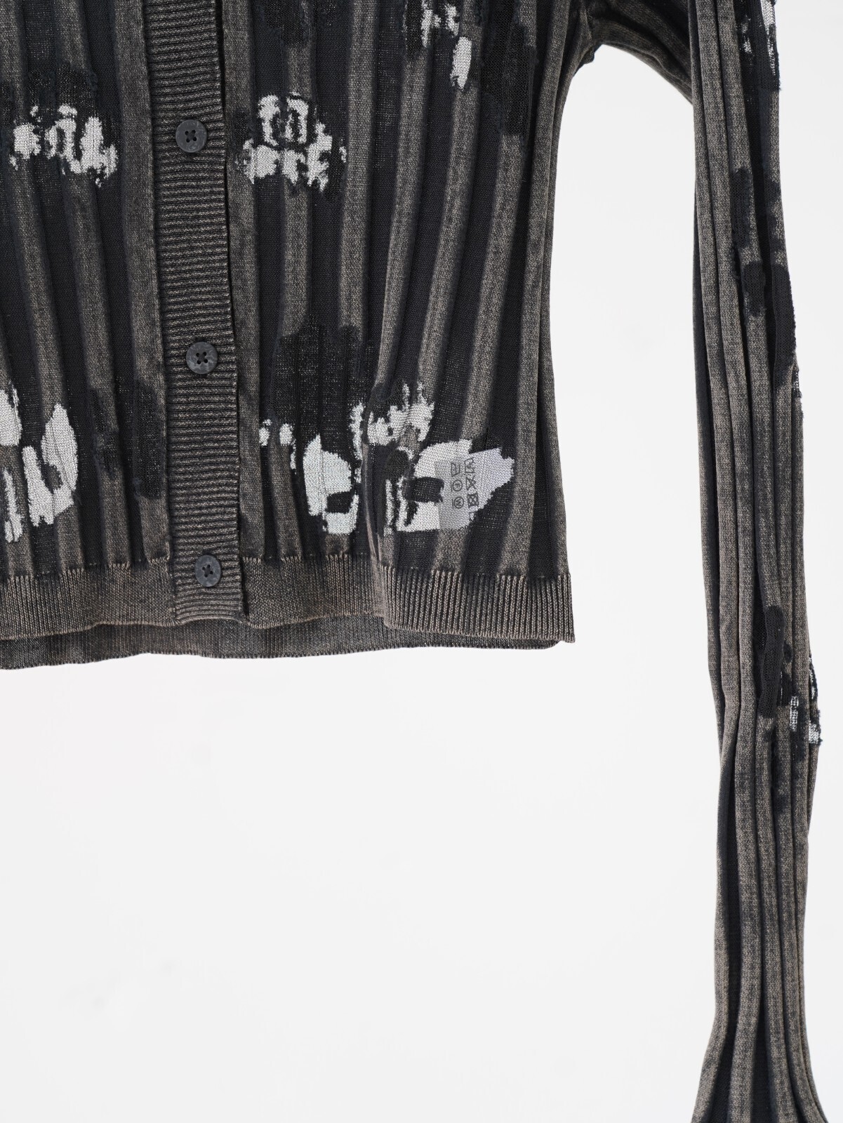 オープン セサミ クラブ レディース シアーリップドガーディガン 画像4