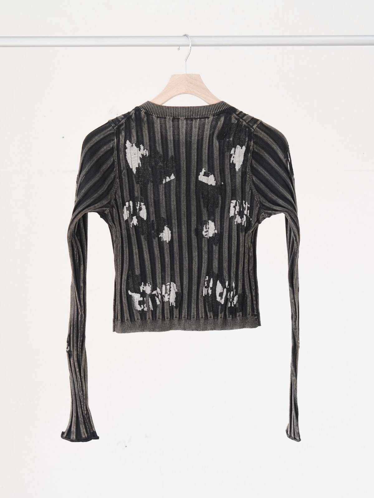 オープン セサミ クラブ レディース シアーリップドガーディガン 画像2