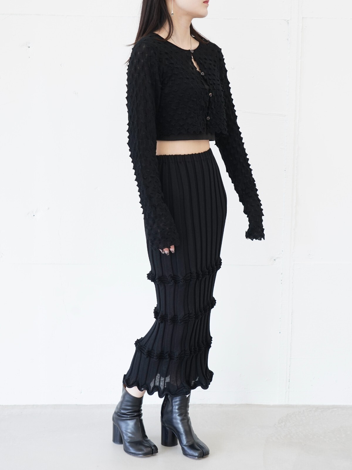 OPEN SESAME CLUB 女裝 ice cotton short cardigan (25SS) 圖片2