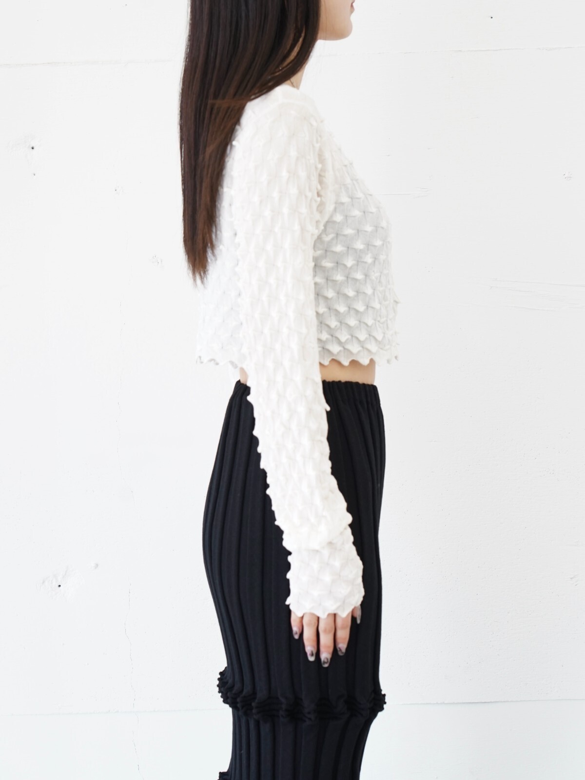 OPEN SESAME CLUB 女裝 ice cotton short cardigan (25SS) 圖片15