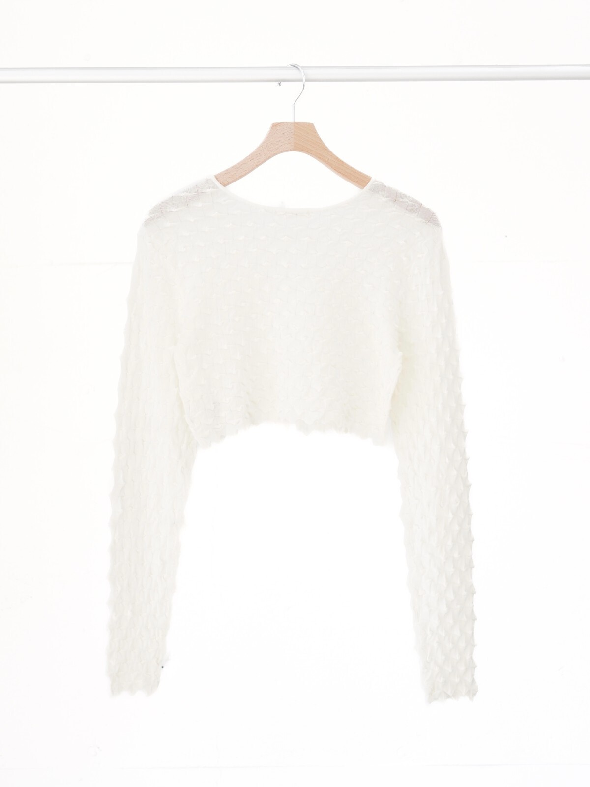 OPEN SESAME CLUB 女裝 ice cotton short cardigan (25SS) 圖片10