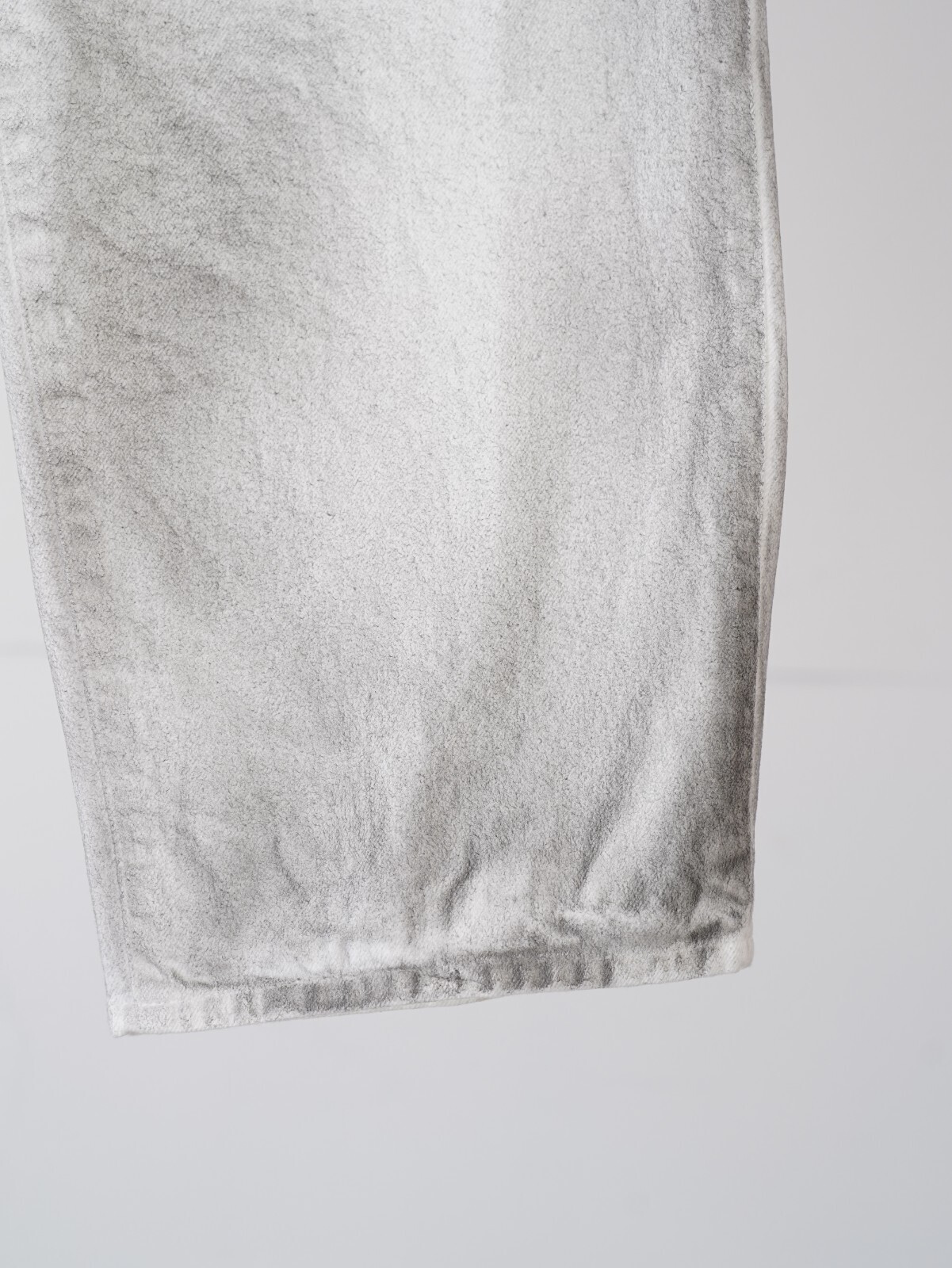 OPEN SESAME CLUB 女士 & 男士 spray dyeingasymmetry denim 图片22