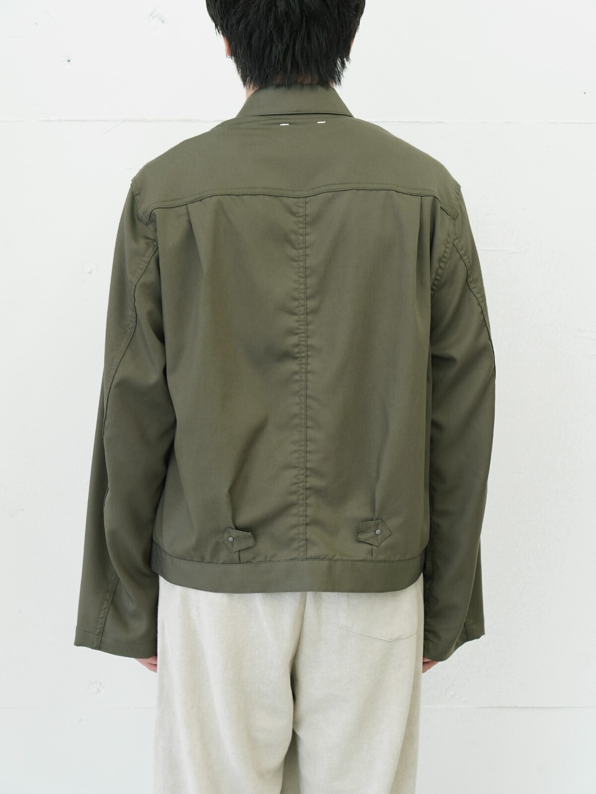 サバイ メンズ ニューGブルゾン -ビスコースウールツイル- 画像3