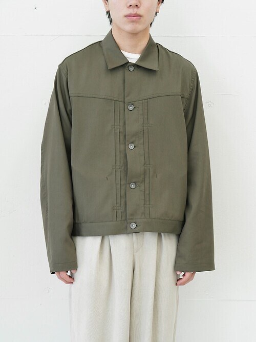 NEW G-BLOUSON - Viscose Wool Twill -｜saby MENS