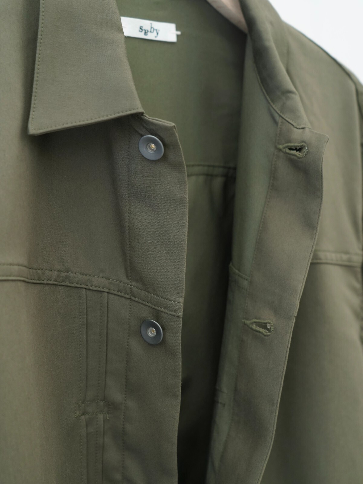 サバイ メンズ ニューGブルゾン -ビスコースウールツイル- 画像12