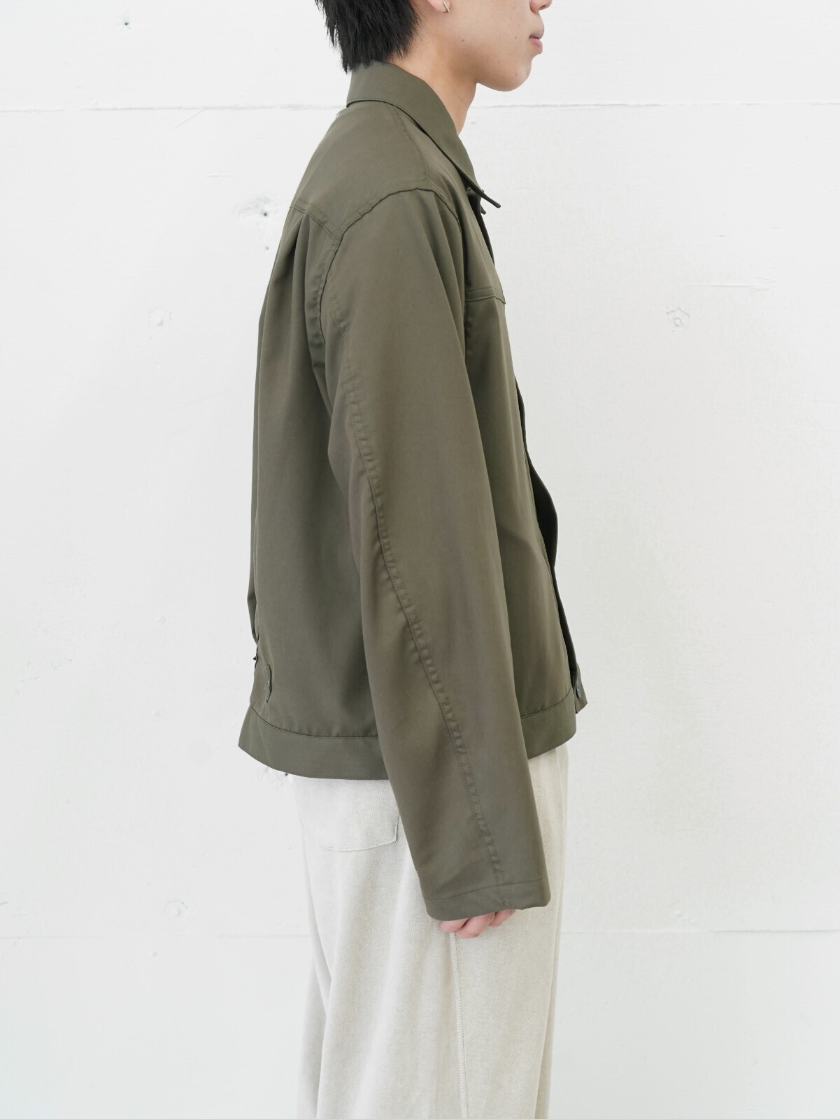 サバイ メンズ ニューGブルゾン -ビスコースウールツイル- 画像2