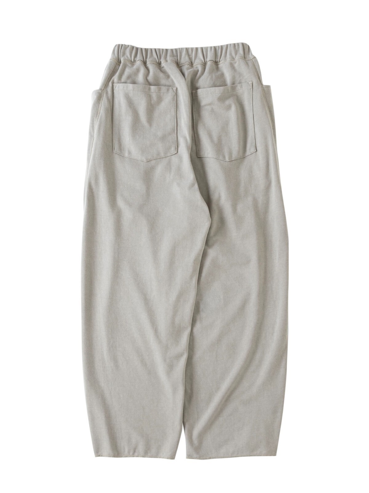 saby MENS PIQUE TUCK EASY PANTS - Stone Wash - IMAGE5