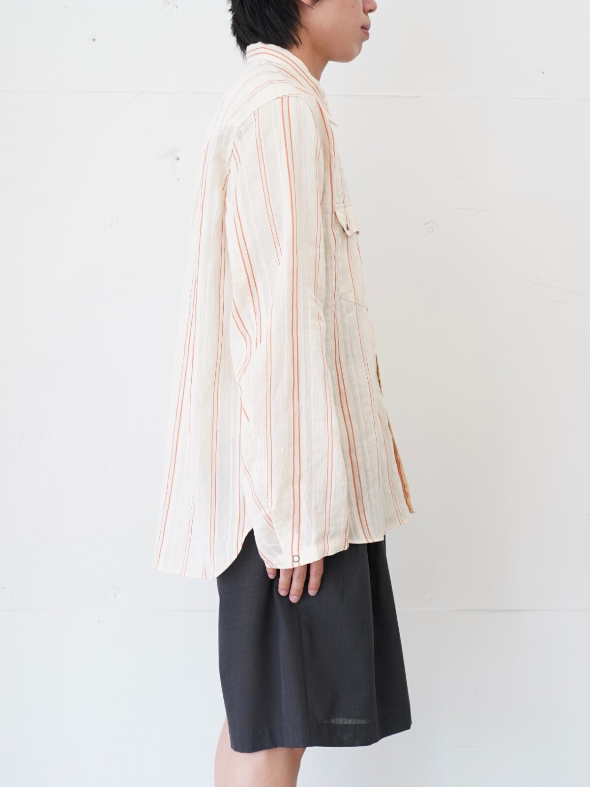 saby 男士 WESTERN SHIRTS - Type Flax Rayon - 圖片2