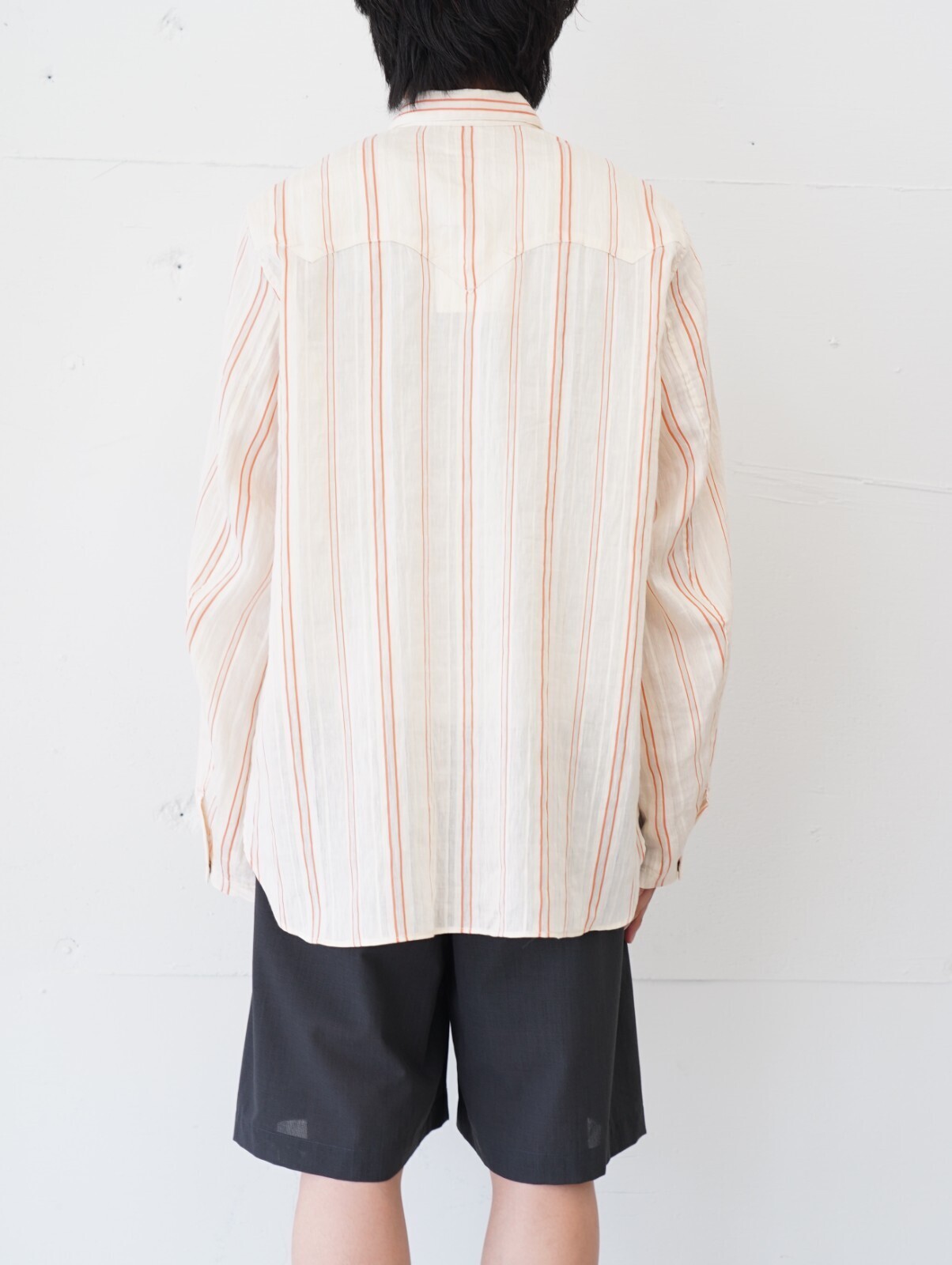 saby 男士 WESTERN SHIRTS - Type Flax Rayon - 圖片3