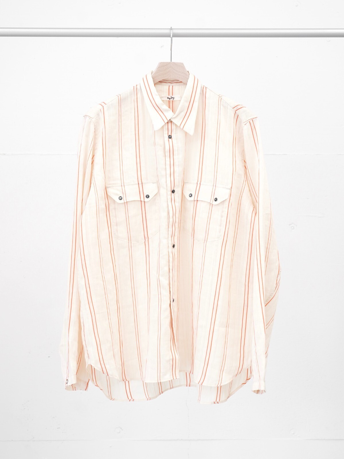 saby 男士 WESTERN SHIRTS - Type Flax Rayon - 圖片7