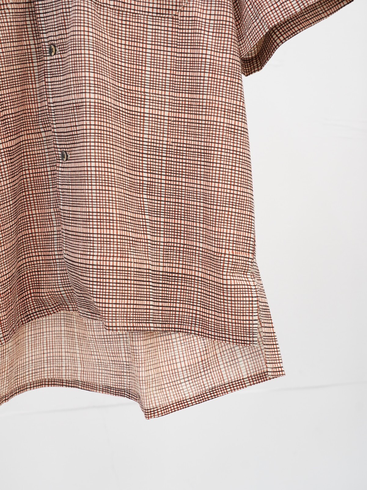 saby 남성 OPEN COLLAR SHIRT - India Batik Fab - 이미지11