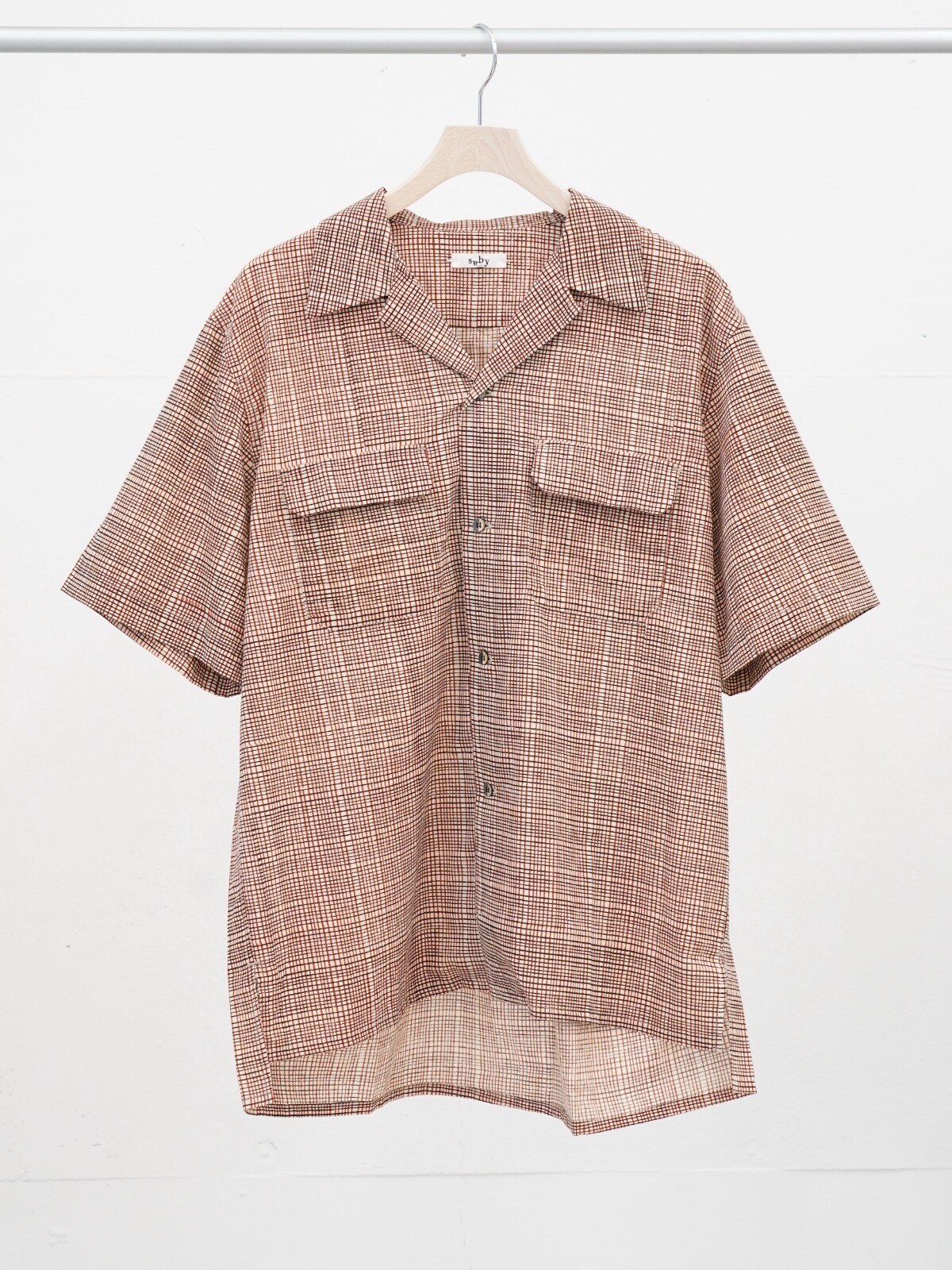 saby 남성 OPEN COLLAR SHIRT - India Batik Fab - 이미지7