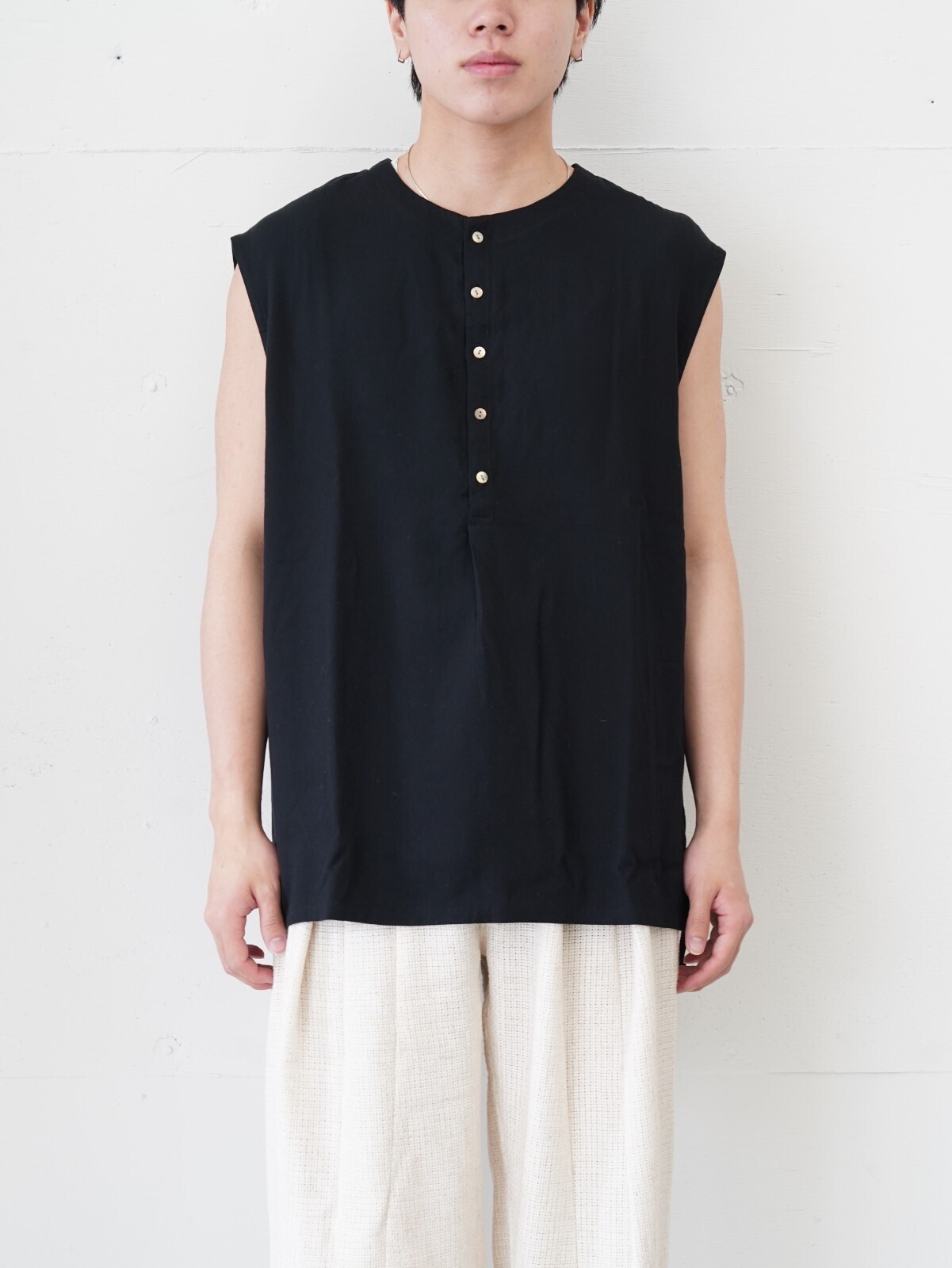saby 男士 BAMBOO AMUZEN N-S SHIRTS 圖片1
