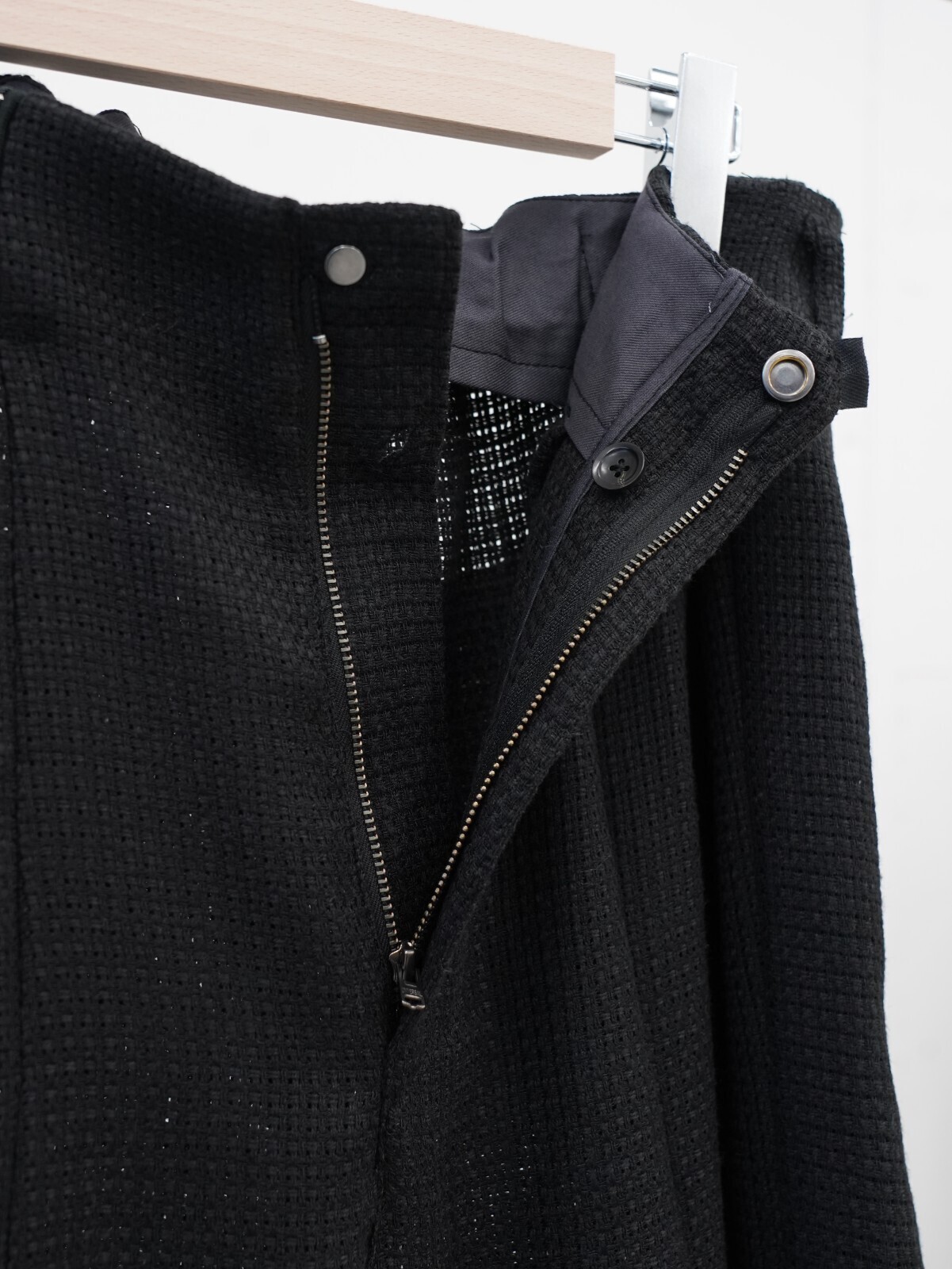 saby 男士 RAP PANTS TYPE TUCK BAGGY - Rayon Linen Mesh Fab - 圖片19