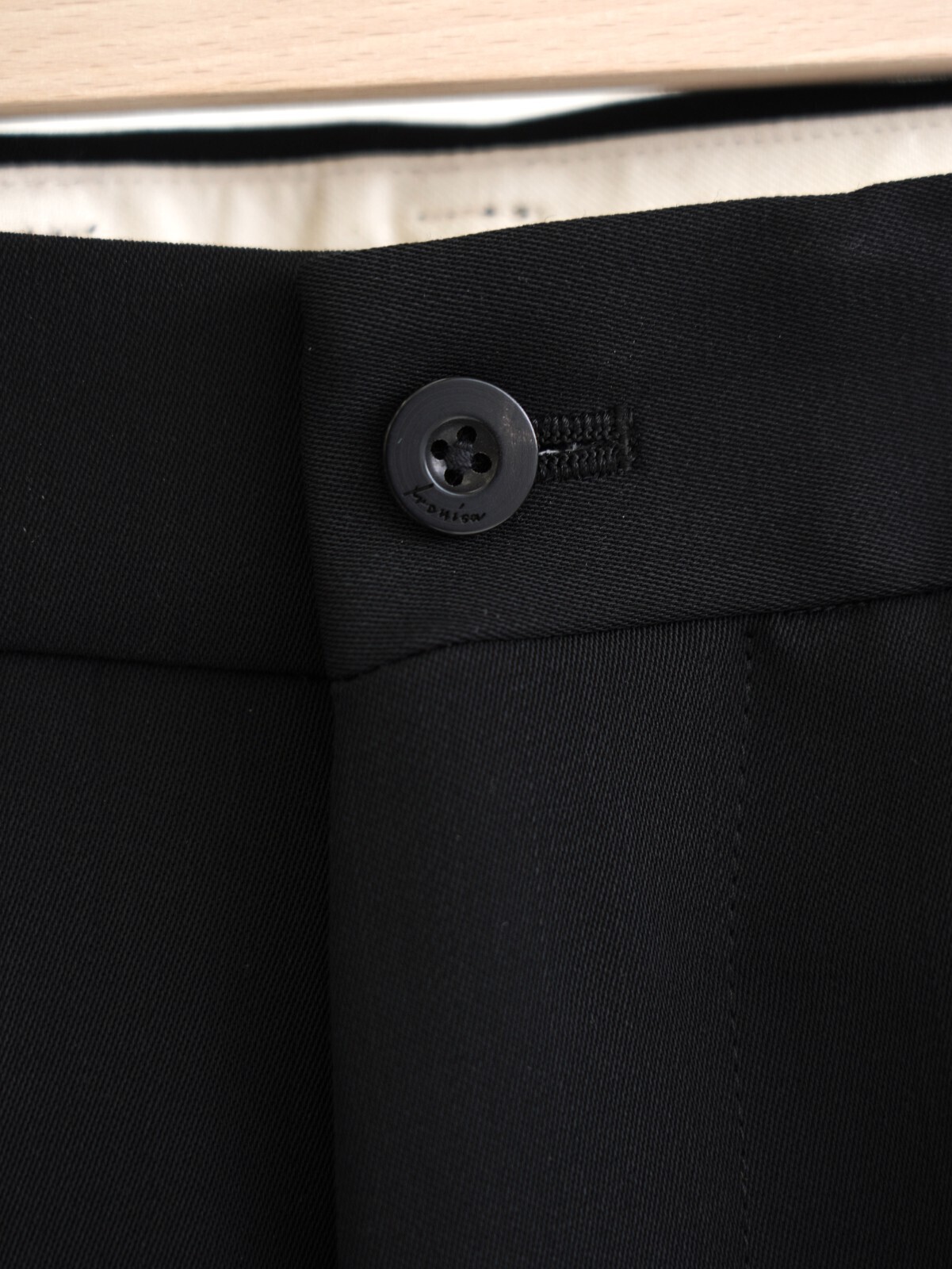 IRENISA MENS TWO TUCKS WIDE TROUSERS IMAGE5