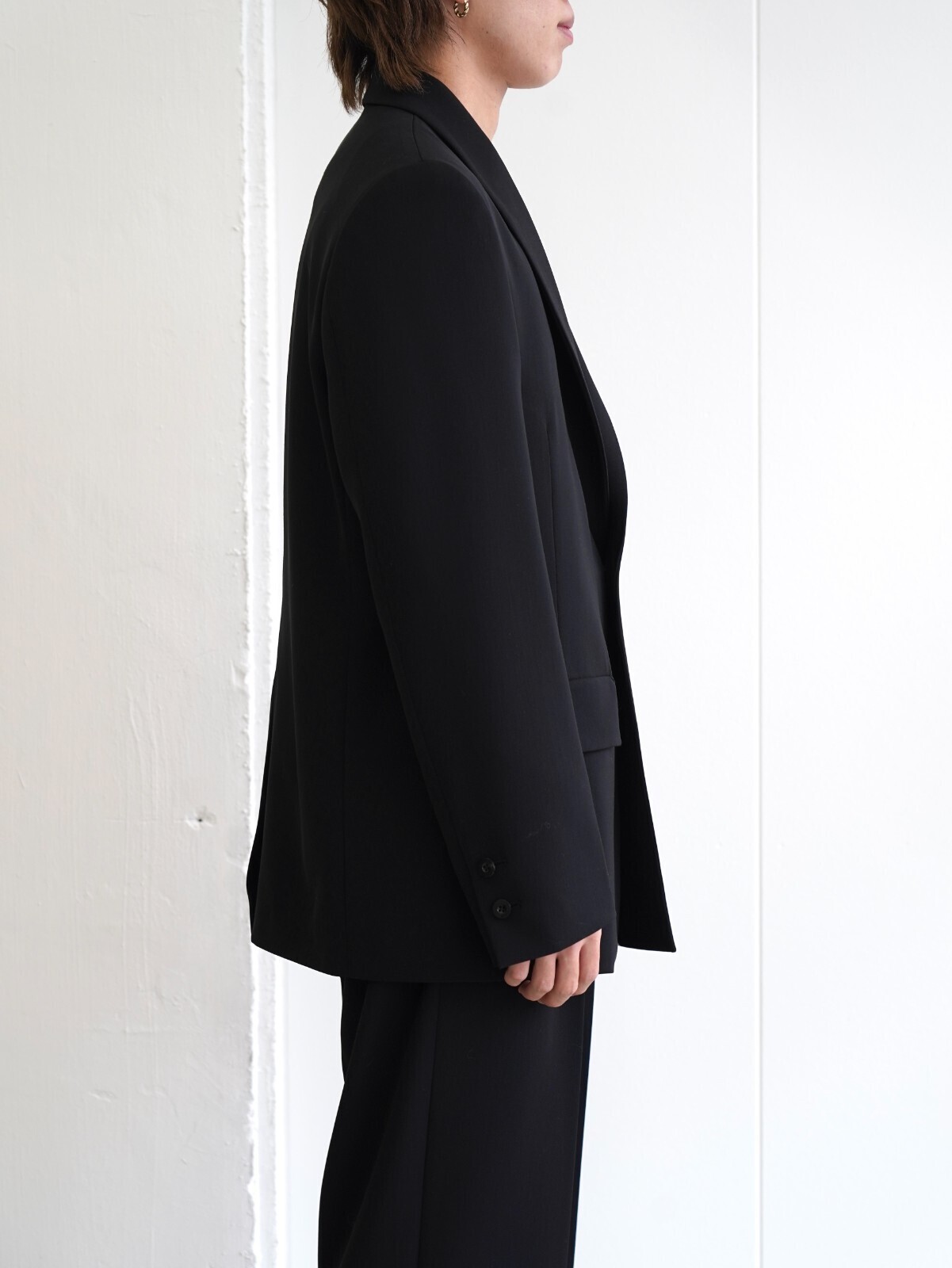 イレニサ メンズ モディファイドショールカラージャケット 画像12