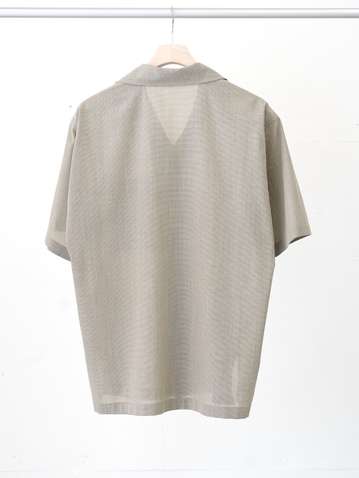 IRENISA オープンカラーシャツ　WOOL/PL オープンカラーショートスリーブシャツ - イレニサ メンズ｜公式