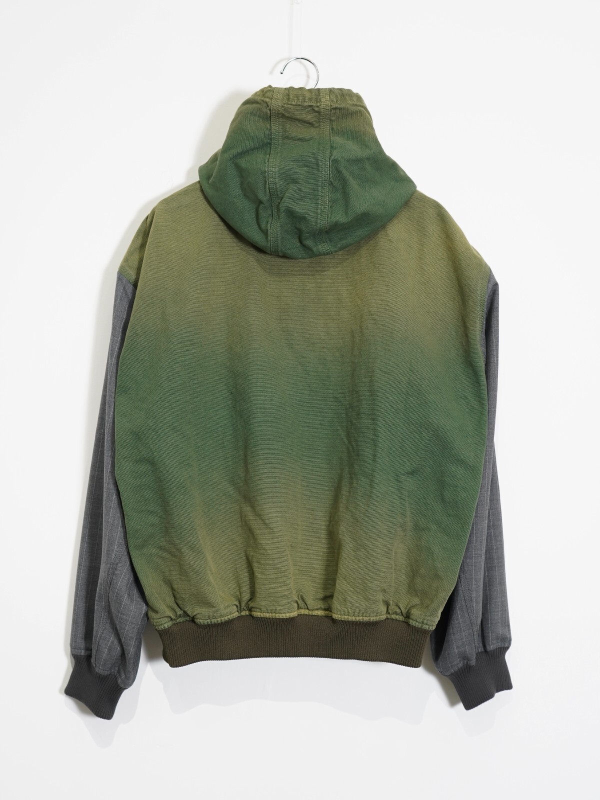 KHOKI MENS Vintage-effect work jacket IMAGE13