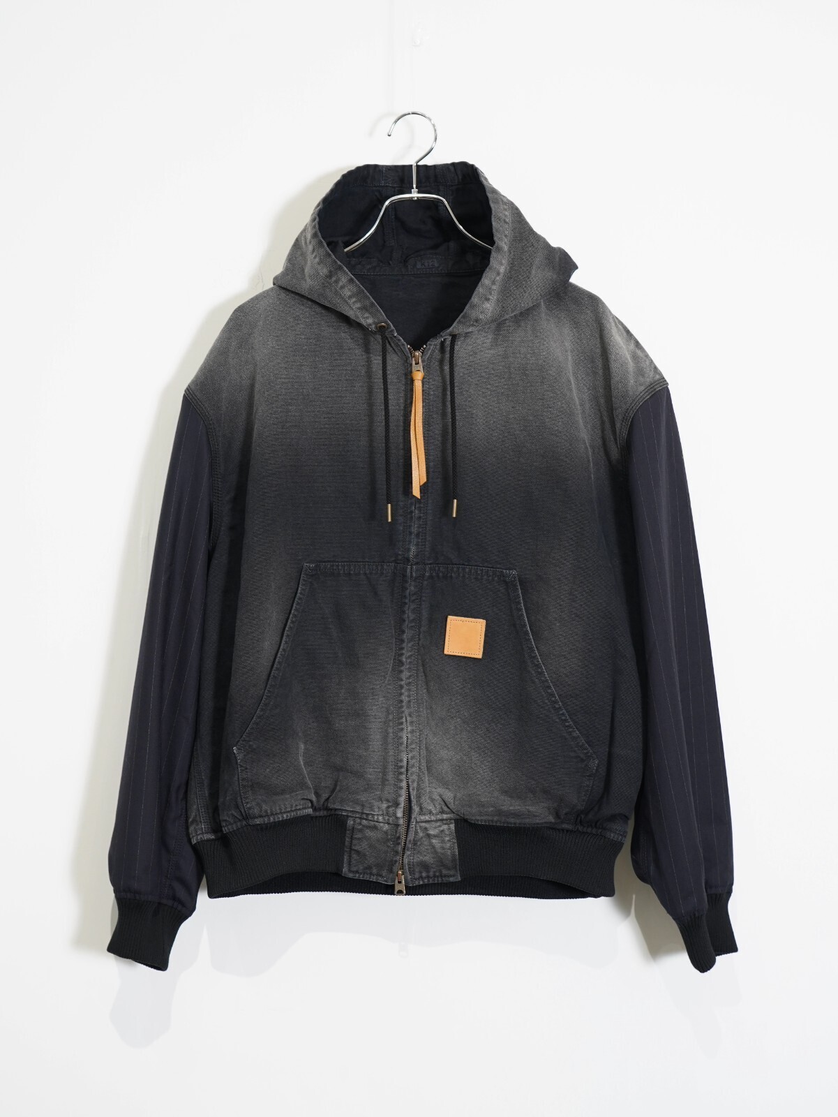 KHOKI MENS Vintage-effect work jacket IMAGE15