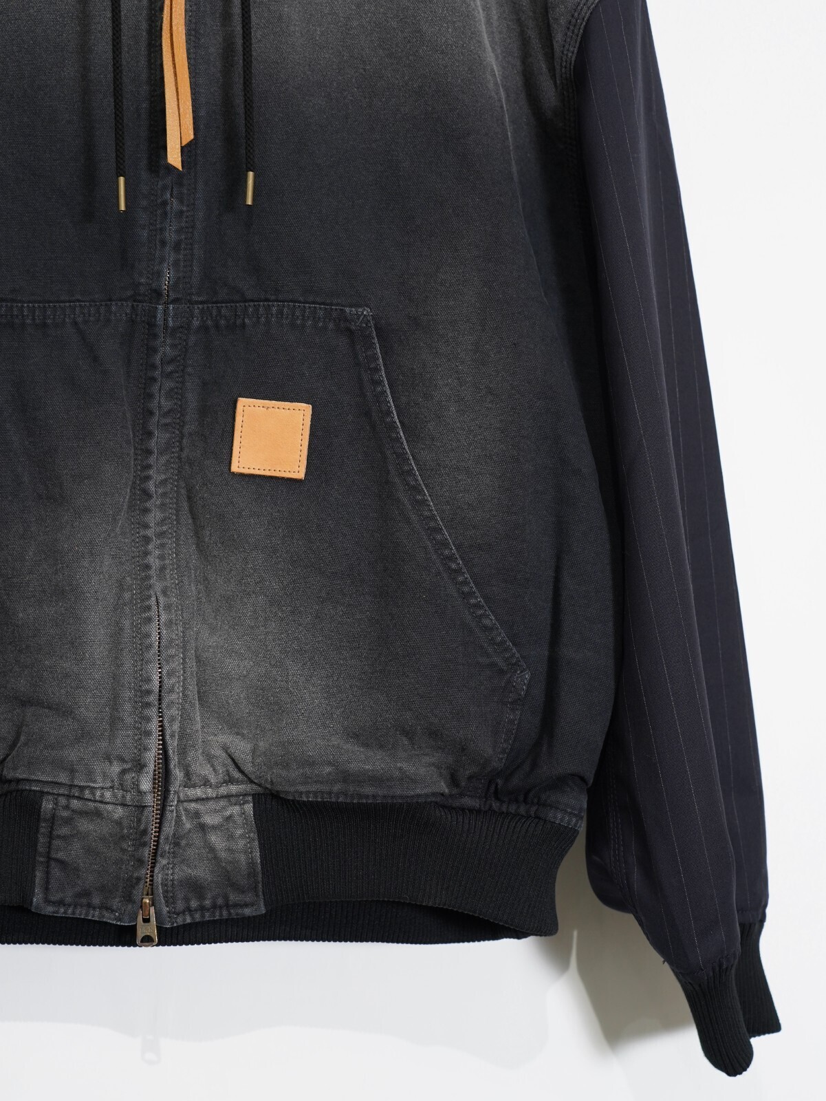 KHOKI MENS Vintage-effect work jacket IMAGE18