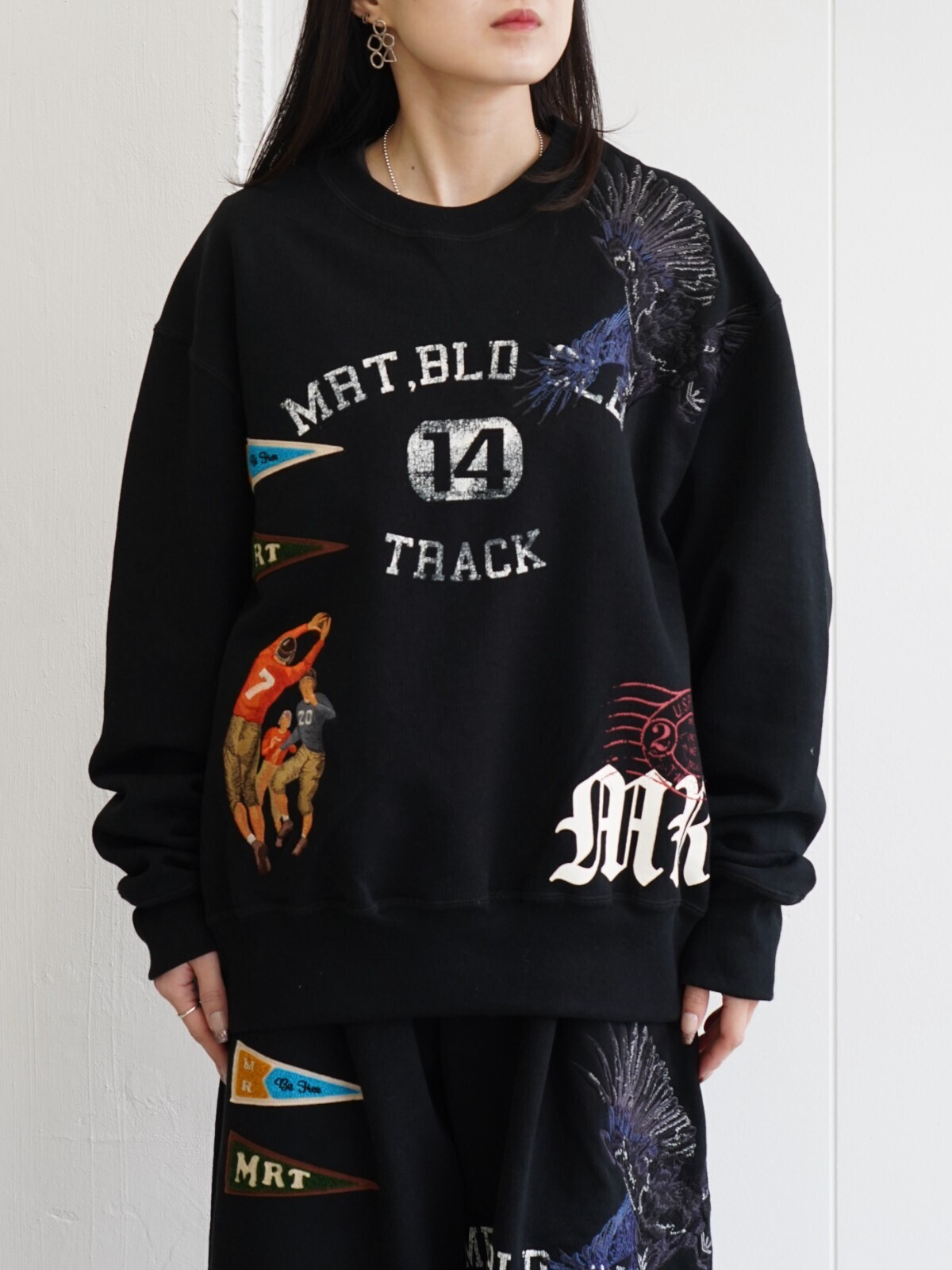 KHOKI 男士 Multi embodied-design sweatshirt 图片8