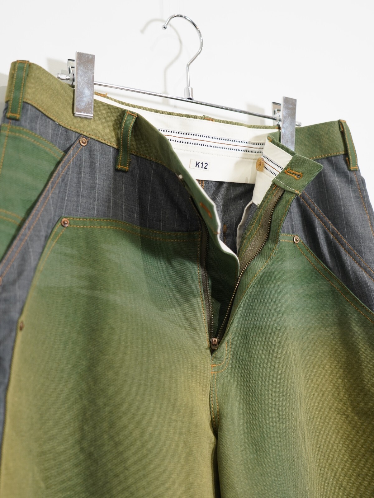KHOKI 男士 Vintage-effect work pants 圖片29