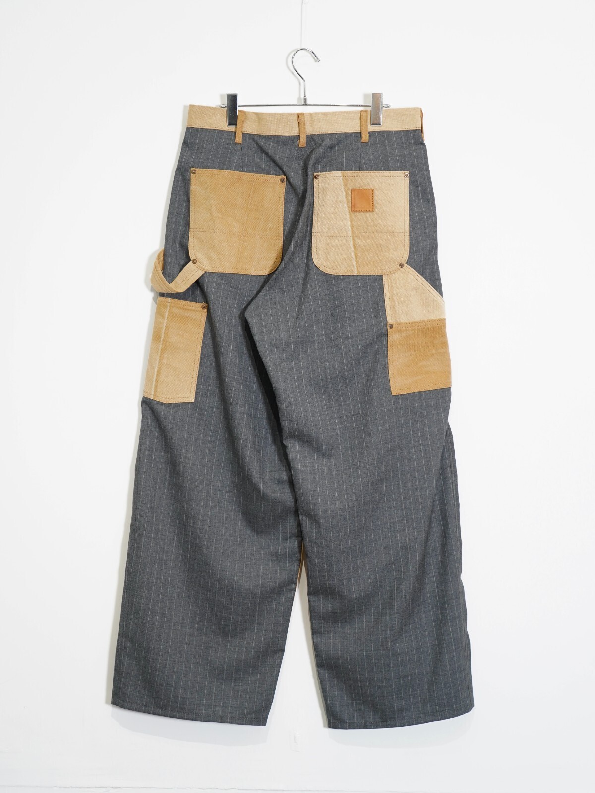KHOKI 男士 Vintage-effect work pants 圖片8