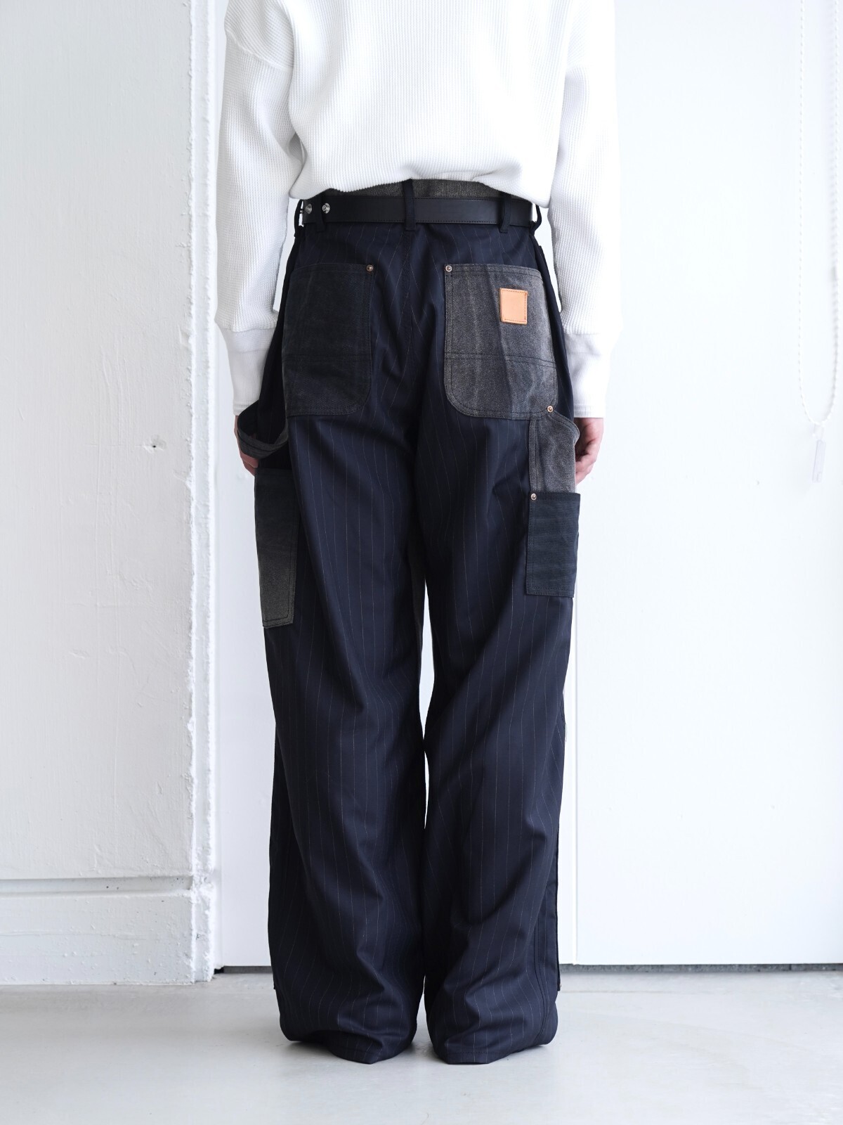 KHOKI 男士 Vintage-effect work pants 圖片16