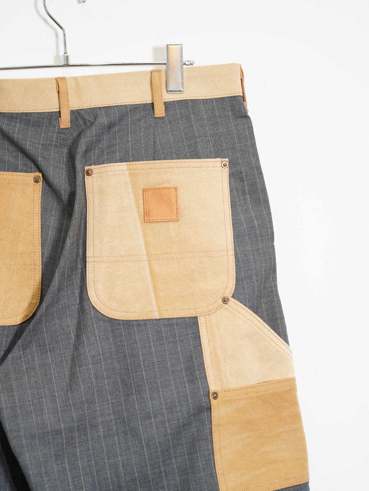 KHOKI 男士 Vintage-effect work pants 圖片11