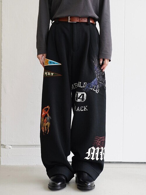 Multi embodied-design sweatpants｜KHOKI 男裝