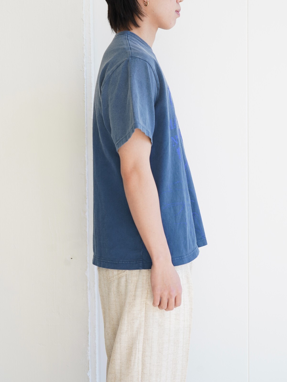 新品 khoki 25ss Vintage Effect Shirt 2 Vintage-effect T-shirt - KHOKI MENS｜Official Online Shop