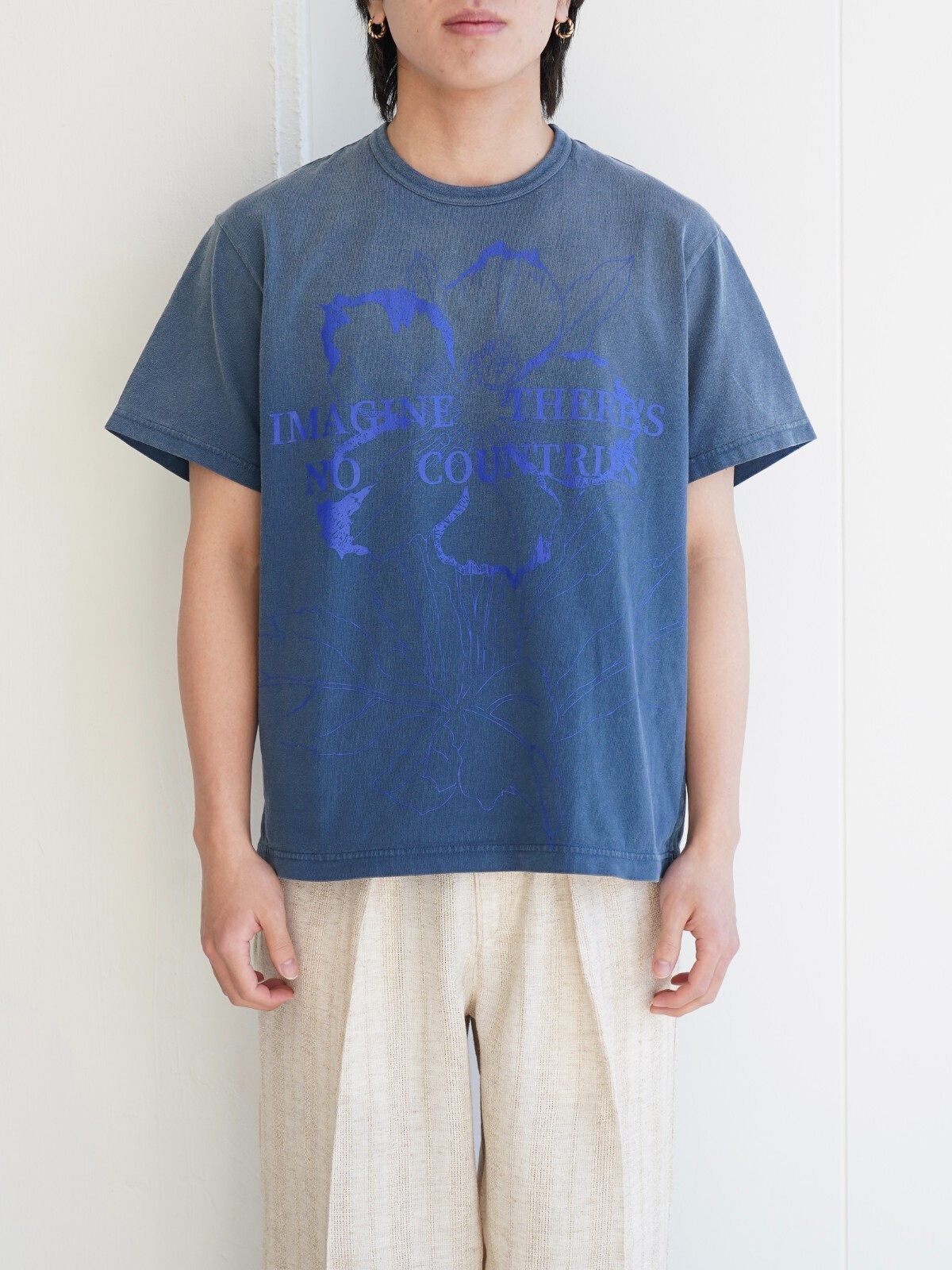 Vintage-effect T-shirt - KHOKI MENS｜Official Online Shop