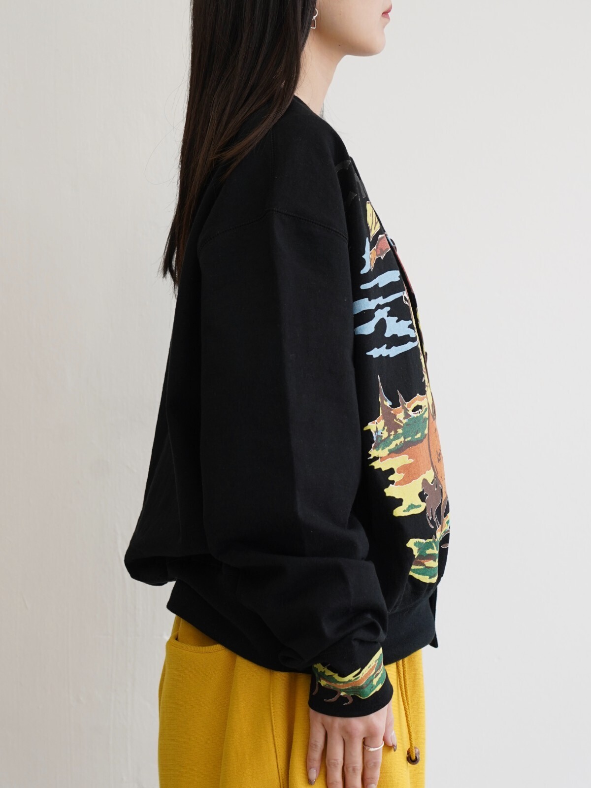 KHOKI MENS Cowboy-print cardigan IMAGE7